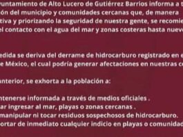 NO SE METAN AL MAR, HASTA NUEVO AVISO!