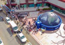 PLANETARIO MÓVIL ATERRIZA EN POZA RICA!