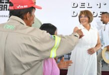 REAFIRMA ROSA MARÍA SU COMPROMISO CON TRABAJADORES