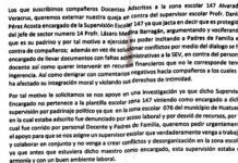 PIDEN SALIDA DE SUPERVISOR ESCOLAR ACOSADOR!