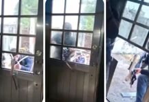 ENCAPUCHADOS LEVANTAN A REPORTERA!