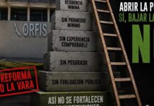 ORFIS: La diferencia entre abrir la puerta y bajar la vara
