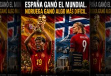 ESPAÑA GANÓ EL MUNDIAL; NORUEGA GANÓ ALGO MÁS DIFÍCIL