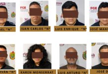 8 DETENIDOS POR ASESINATO DE ROXANA