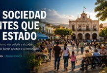 LA SOCIEDAD ANTES QUE EL ESTADO