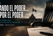 CUANDO EL PODER… ES POR EL PODER