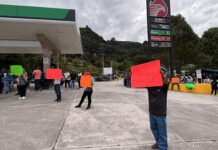 PROTESTA EN PUEBLA AMENAZA ABASTO EN XALAPA