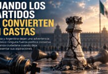 CUANDO LOS PARTIDOS SE CONVIERTEN EN CASTAS