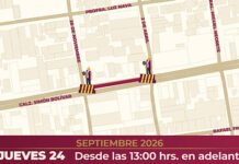 ¡OJO! HABRÁ CIERRES EN SIMÓN BOLÍVAR