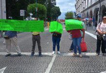 LUNES DE PROTESTAS EN LA LERDO!