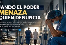 CUANDO EL PODER AMENAZA A QUIEN DENUNCIA