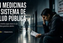SIN MEDICINAS EN SISTEMA DE SALUD PÚBLICA