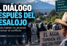 EL DIÁLOGO DESPUÉS DEL DESALOJO