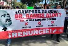 EXIGEN RENUNCIA DE RAMOS ALOR