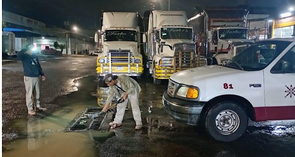 Xalapa inundaciones alcantarillas