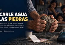 SACARLE AGUA A LAS PIEDRAS