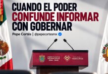 CUANDO EL PODER CONFUNDE INFORMAR CON GOBERNAR