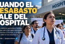 CUANDO EL DESABASTO SALE DEL HOSPITAL