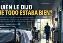 ¿QUIÉN LE DIJO QUE TODO ESTABA BIEN?