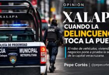 XALAPA, CUANDO LA DELINCUENCIA TOCA LA PUERTA