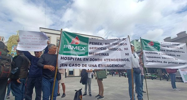 Protesta PEMEX