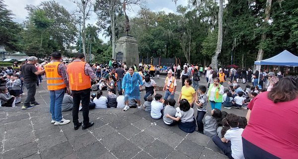 evacuación Xalapeños