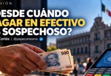 ¿DESDE CUÁNDO PAGAR EN EFECTIVO ES SOSPECHOSO?